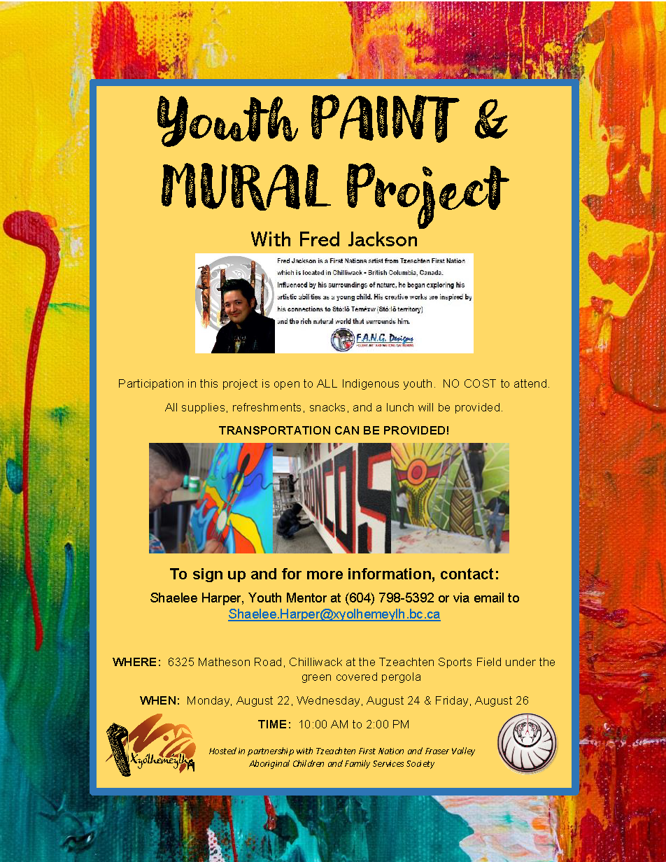 Youth Paint & Mural Project POSTER