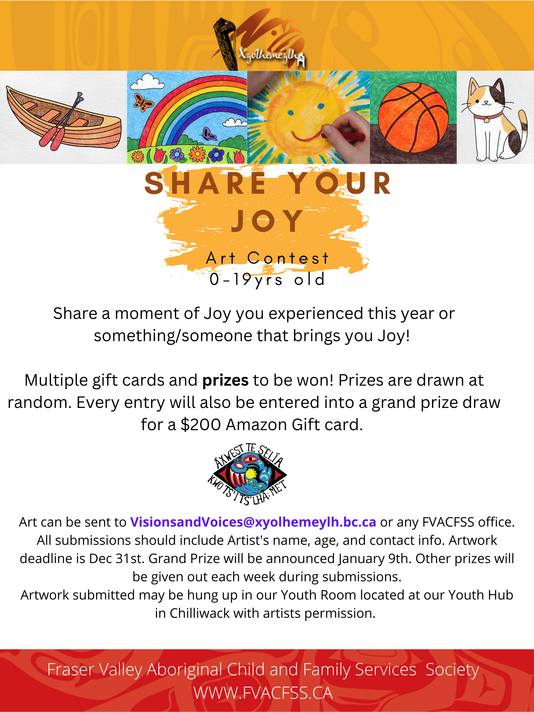 Share your Joy Poster- Art Contest