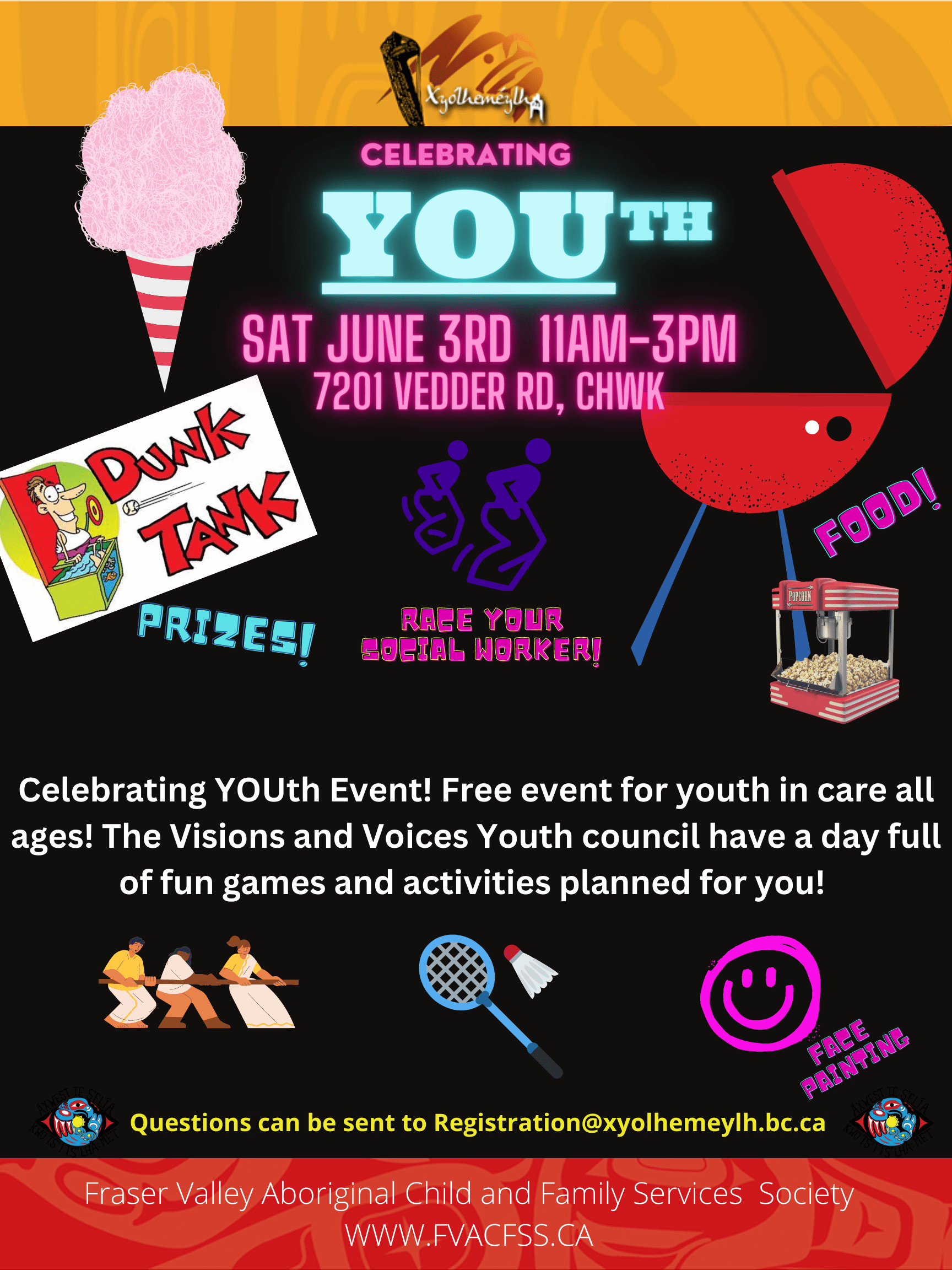 BCCYICW Event Celebrating YOUth June 3