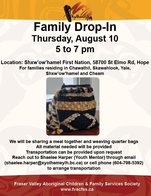 East Region Family Drop-In Aug 10