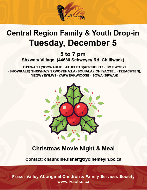 Central Region Dec. 5