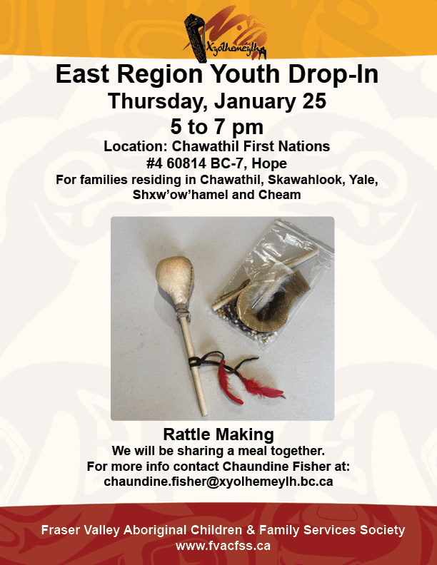 East Region Youth Drop-In Jan 25
